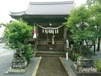 諏訪神社の本殿・本堂