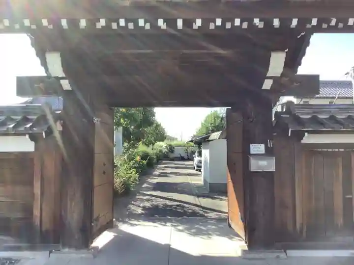 久證寺の山門・神門