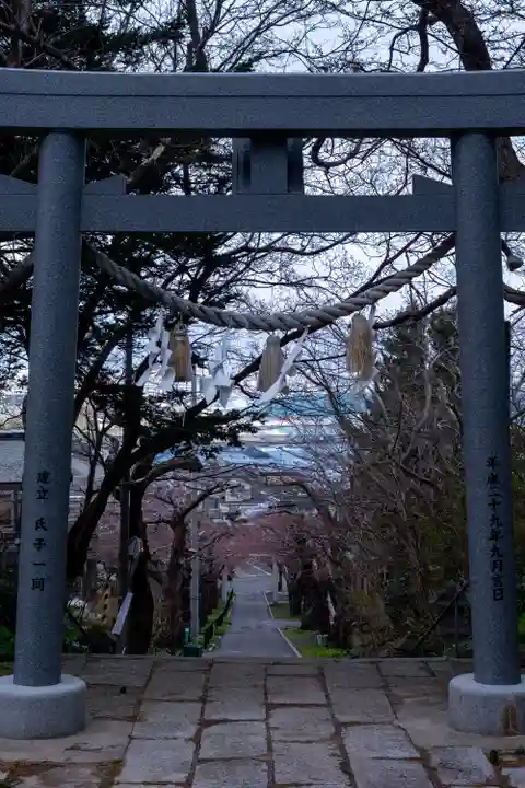 住三吉神社の鳥居
