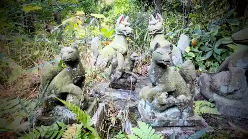 白金氷川神社の狛犬