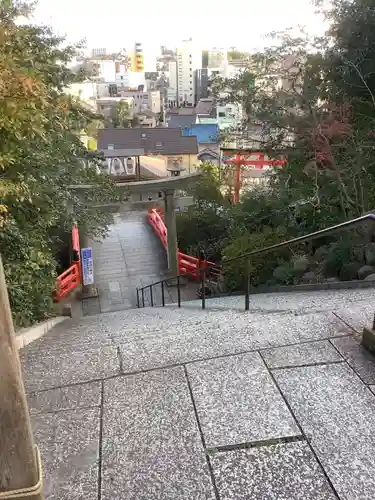 城山八幡宮の鳥居