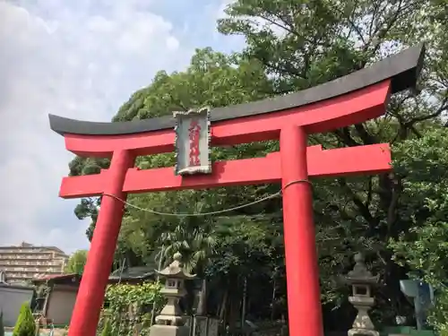 大稲荷神社の鳥居