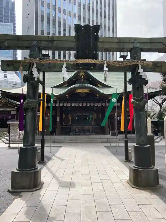 虎ノ門金刀比羅宮の鳥居