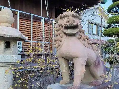 柿本神社の狛犬