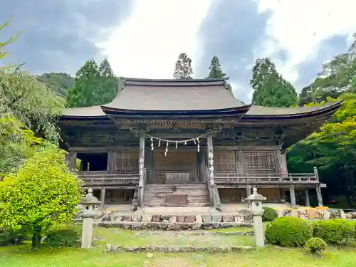 若狭神宮寺の本殿