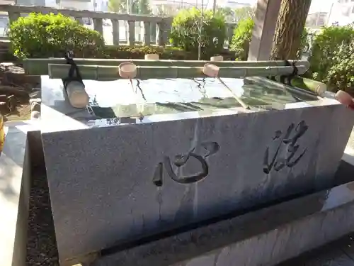 鈴鹿明神社の手水舎