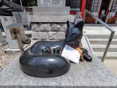 生玉稲荷神社の狛犬