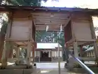 比太神社の山門・神門