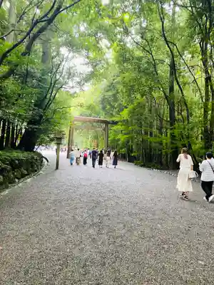 伊勢神宮内宮(皇大神宮)の鳥居