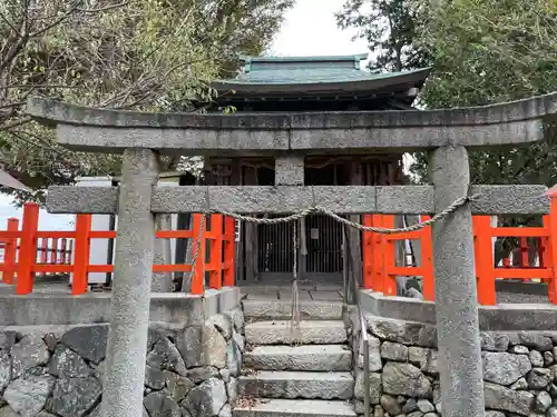 小川月神社の鳥居