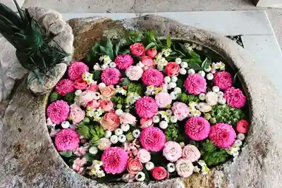 立志神社の手水舎