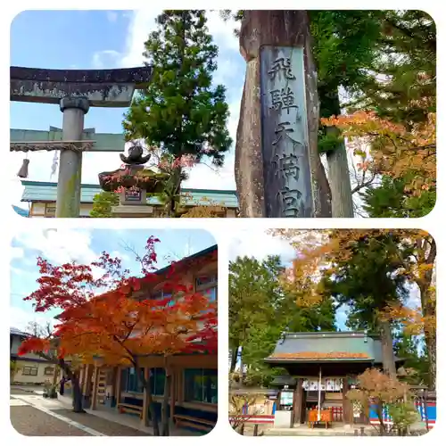 飛驒天満宮の鳥居