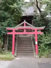 来福寺の鳥居