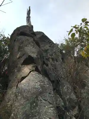 出釈迦寺奥の院　捨身ヶ嶽の仏像