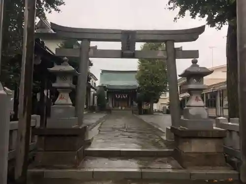 東林間神社の鳥居