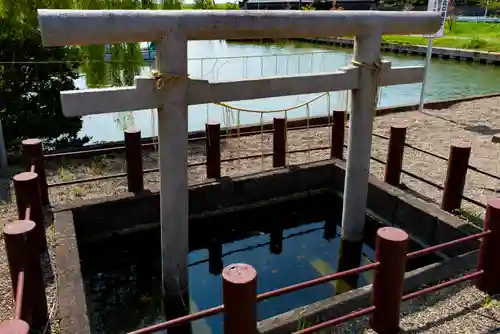 息栖神社の鳥居