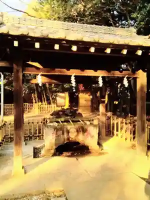畑子安神社の手水舎