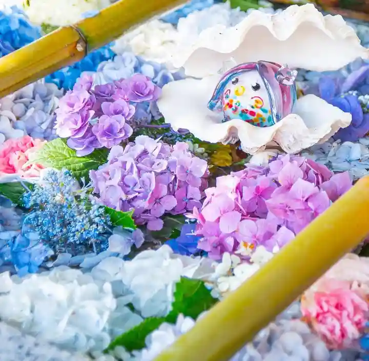 五泉八幡宮の手水舎