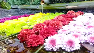 木幡山隠津島神社(二本松市)の手水舎