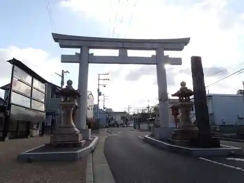 聖神社の鳥居