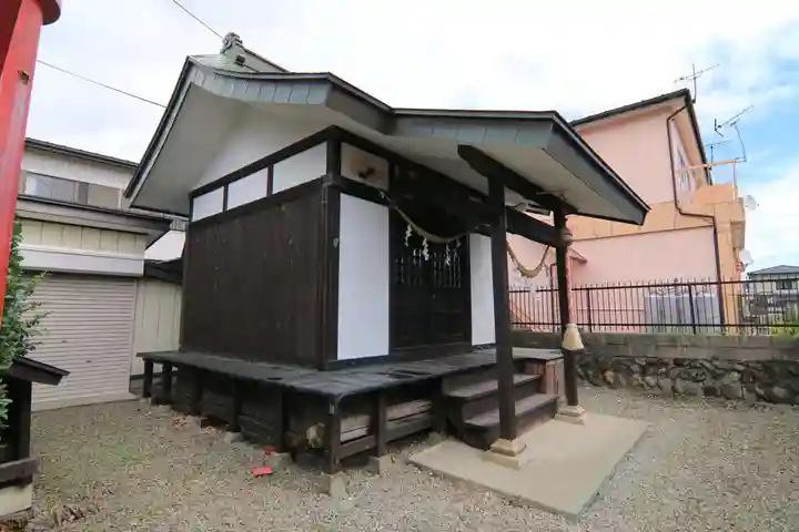 帳附神社の本殿・本堂