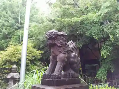 市谷亀岡八幡宮の狛犬