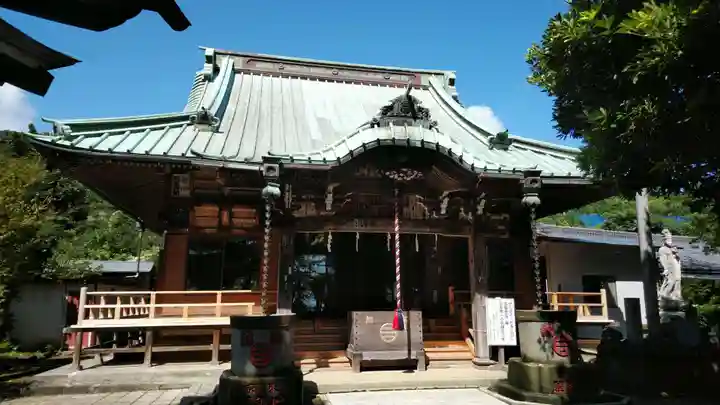 佐奈田霊社の本殿・本堂