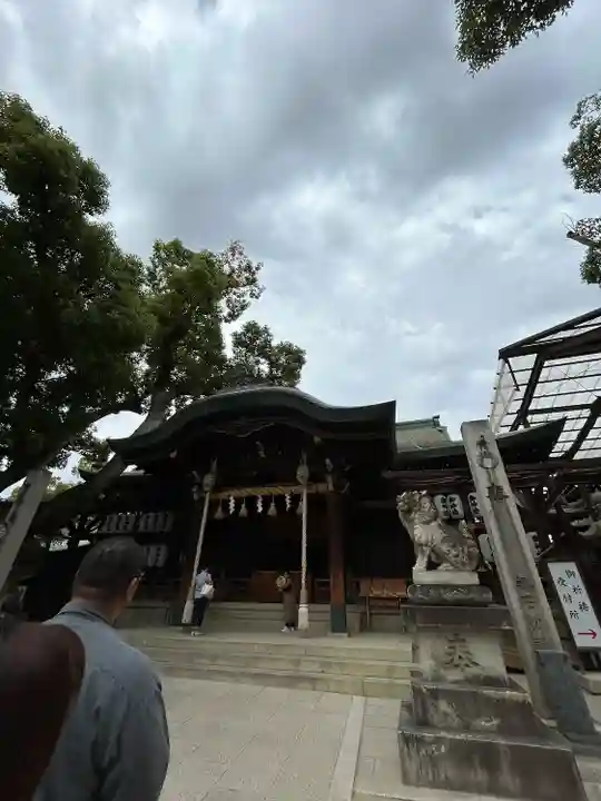 石切劔箭神社の本殿・本堂