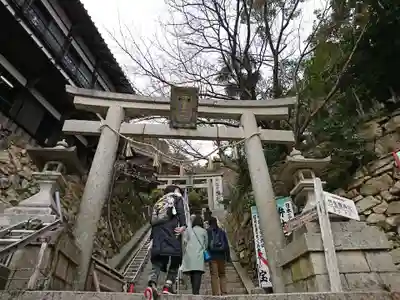 竹生島神社(都久夫須麻神社)の鳥居