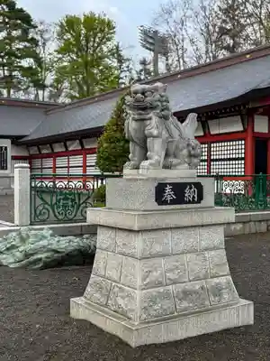 北海道護國神社の狛犬