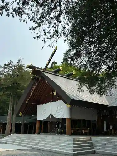 北海道神宮の本殿・本堂