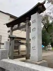 諏訪神社の鳥居