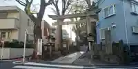 中目黒八幡神社の鳥居
