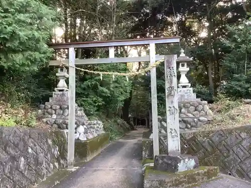 熊野社の鳥居