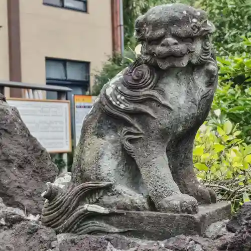 鷺宮八幡神社の狛犬