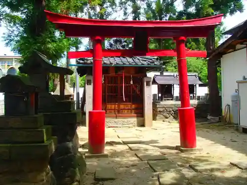 幣川神社の鳥居