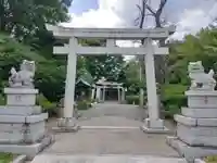 立川熊野神社の鳥居