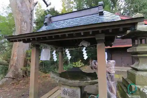 八幡神社の手水舎