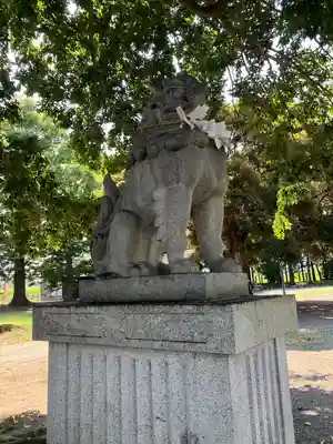 島田八坂神社の狛犬
