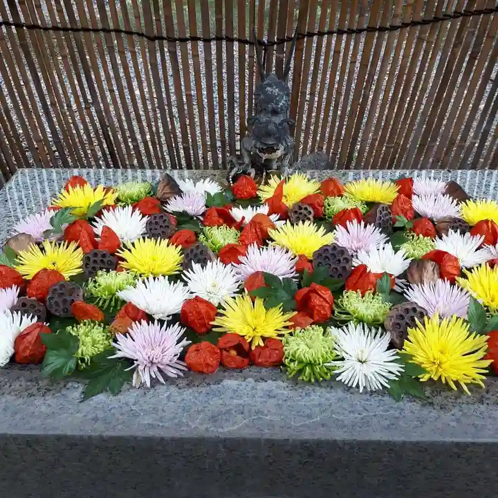 長良神社の手水舎