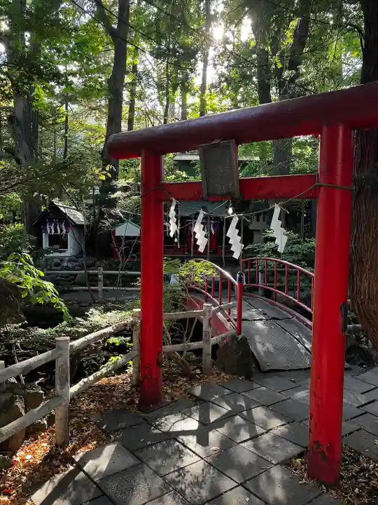 白石神社の鳥居