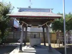 相原八幡宮の手水