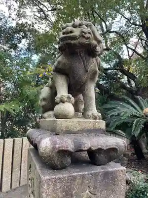 豊山八幡神社の狛犬