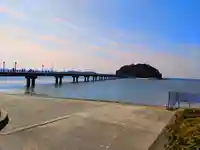 八百富神社の景色