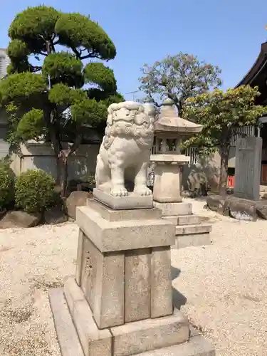 荒井神社の狛犬