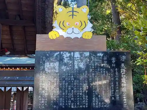 馬路石邊神社の歴史