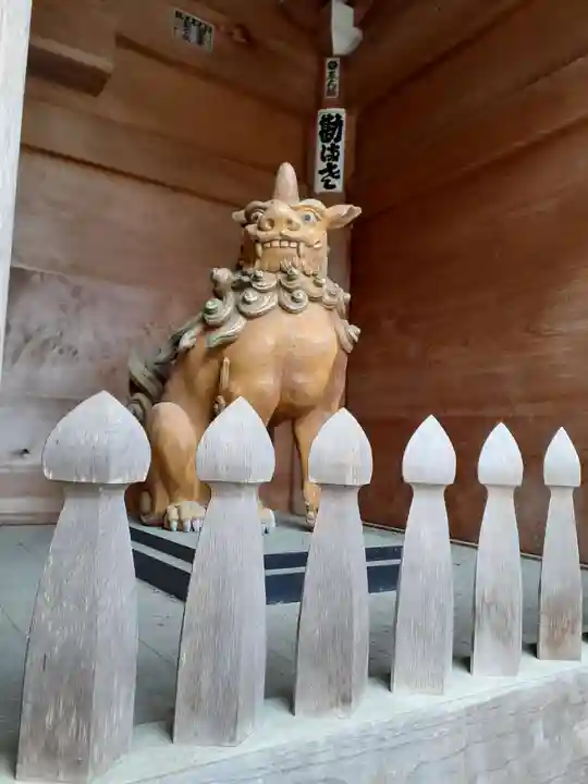 伊佐須美神社の狛犬