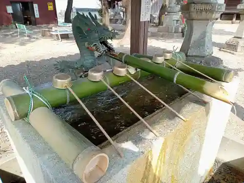 大樹寺（松安院大樹寺）の手水舎