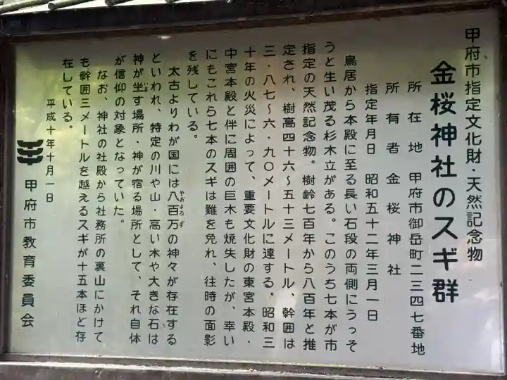 金櫻神社(山梨県)