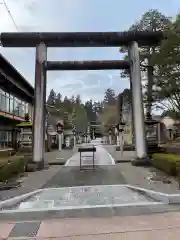 飛騨総社の鳥居